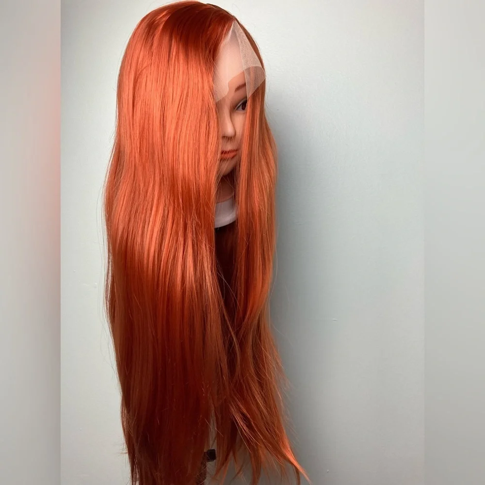 Ginger Copper Red Lace Front Wig